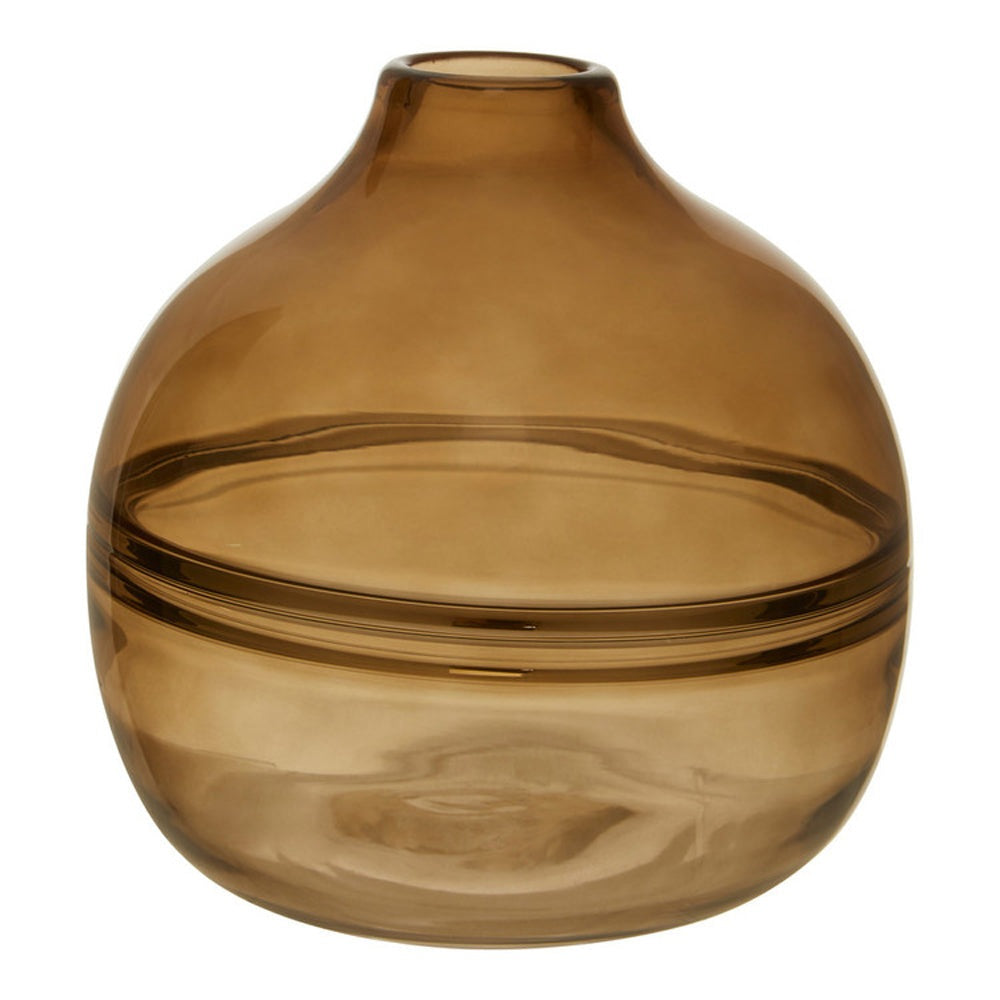 Product photograph of Olivia S Luxe Collection - Amber Bottle Vase from Olivia's.