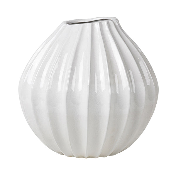 Broste Copenhagen Wide Vase Ivory