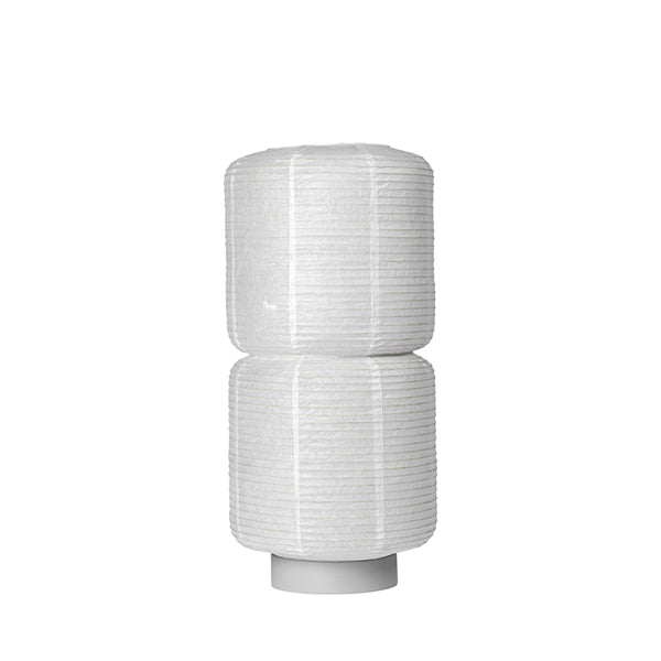 Product photograph of Broste Copenhagen William Light Shade Rice Paper White Large from Olivia's.