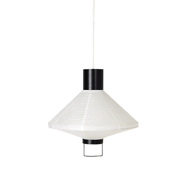 Product photograph of Broste Copenhagen Ritta Light Shade Rice Paper White Small from Olivia's.