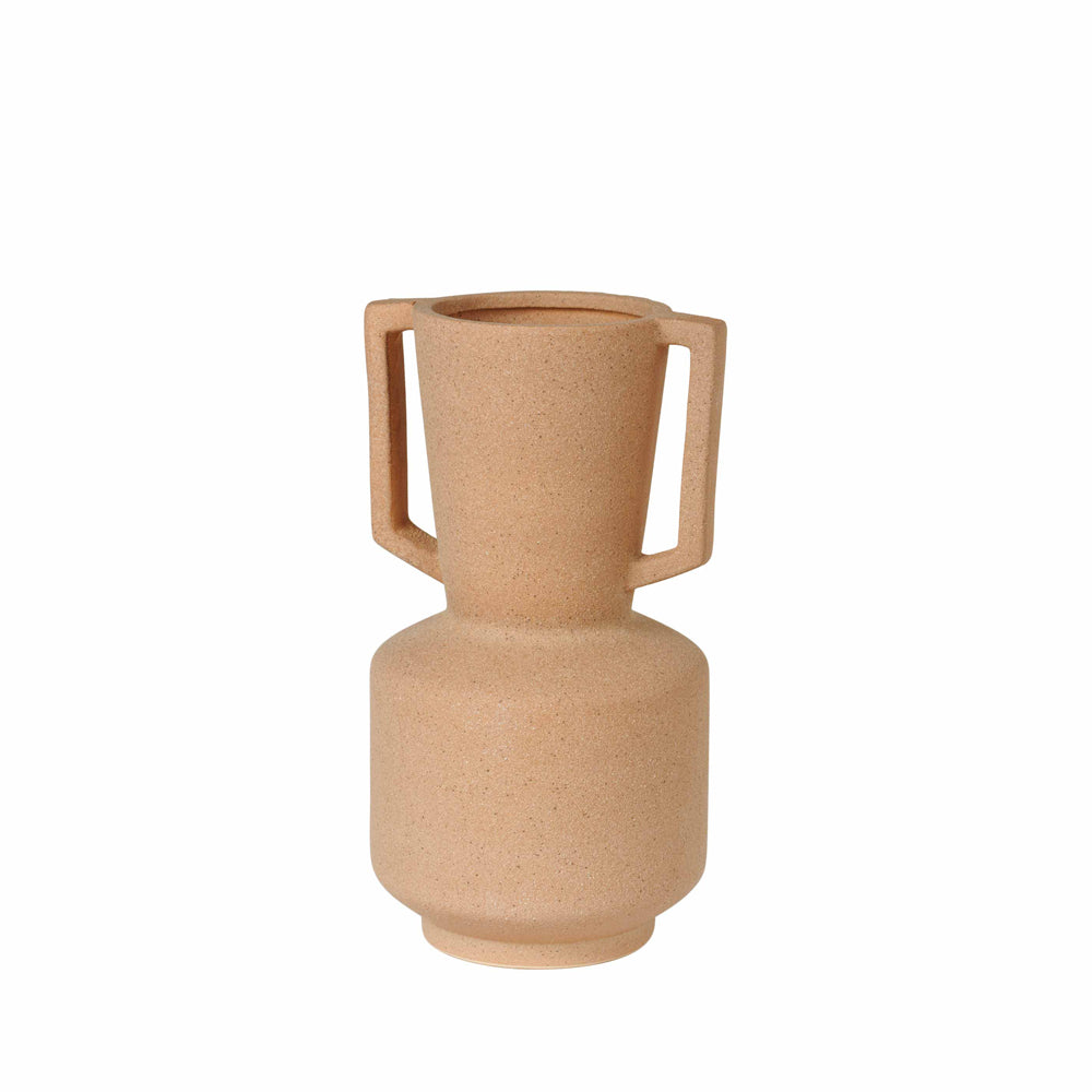 Product photograph of Broste Copenhagen Simi Vase Indian Tan Small from Olivia's