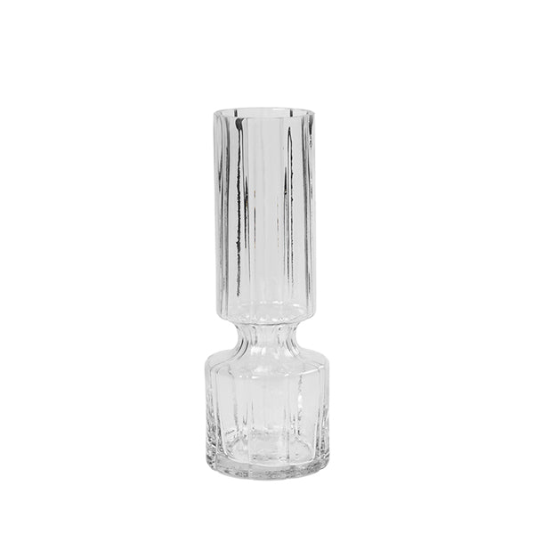 Product photograph of Broste Copenhagen Hyacint Clear Vase Medium from Olivia's.