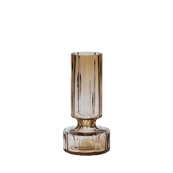 Product photograph of Broste Copenhagen Hyacint Vase Indian Tan Small from Olivia's.