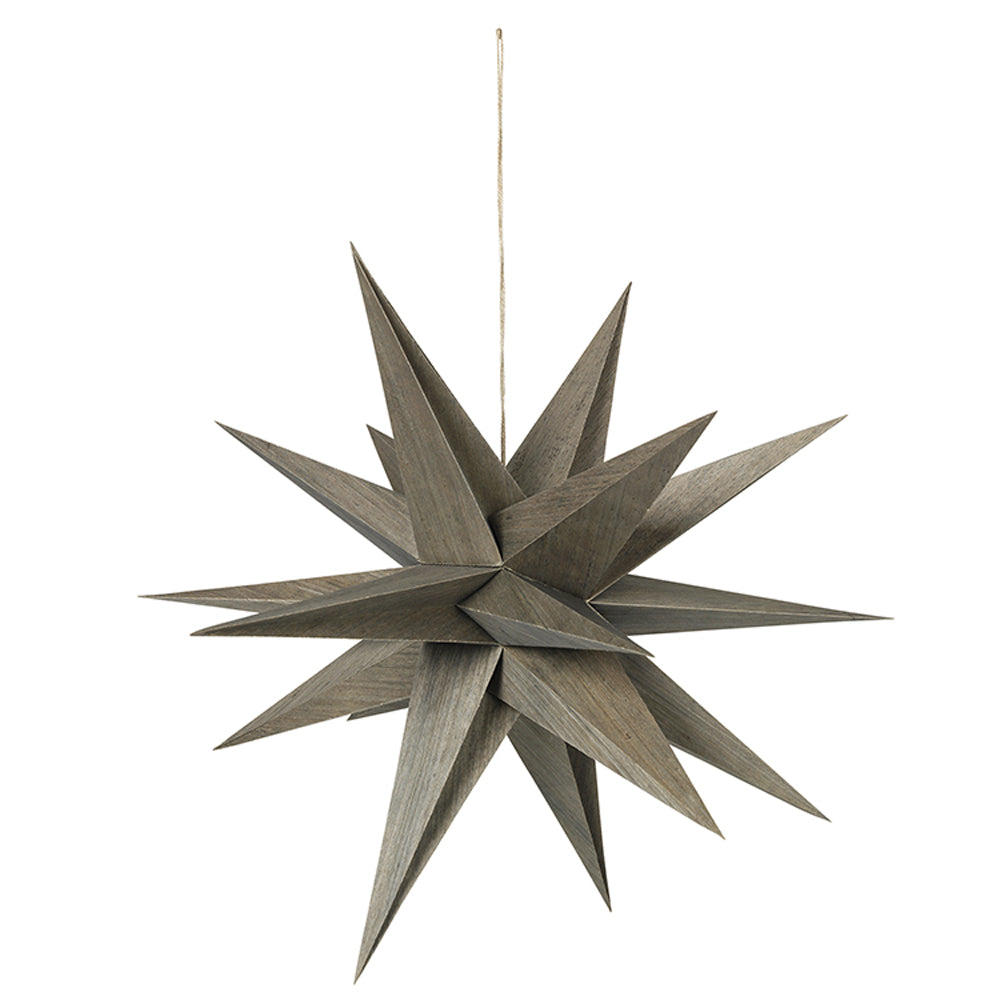 Product photograph of Broste Copenhagen Christmas Venus Deco Star Fungi Large from Olivia's