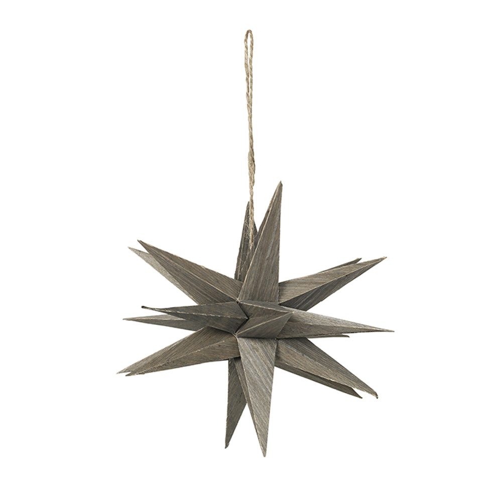 Product photograph of Broste Copenhagen Christmas Venus Deco Star Fungi Large from Olivia's.