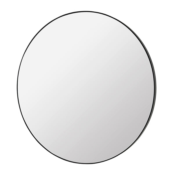 Product photograph of Broste Copenhagen Complete Wall Mirror Round Black Small from Olivia's.
