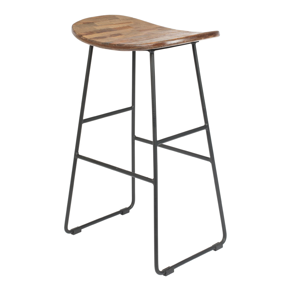 Product photograph of Olivia S Nordic Living Collection - Tait Counter Stool In Natural from Olivia's.