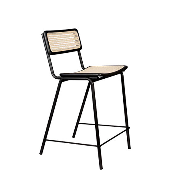 Zuiver Jort Bar Stool Black Blacknatural Small