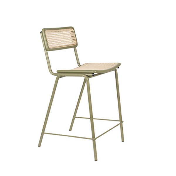 Product photograph of Zuiver Set Of 2 Jort Bar Stools Green Green Natural Small from Olivia's.