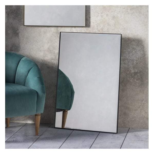 Product photograph of Gallery Interiors Hurston Wall Mirror Black from Olivia's