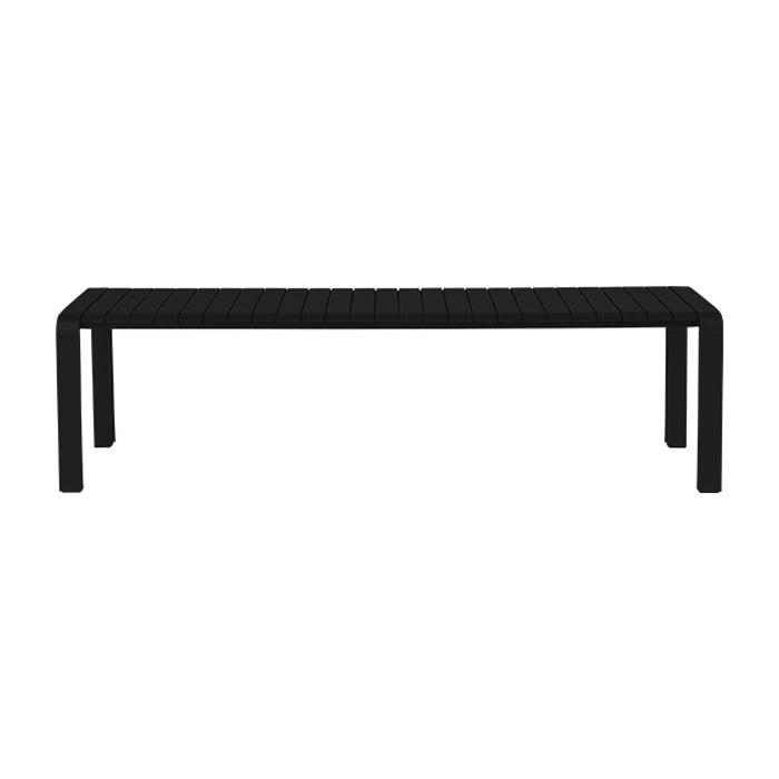 Product photograph of Zuiver Vondel Garden Bench Black - Small Black Small from Olivia's