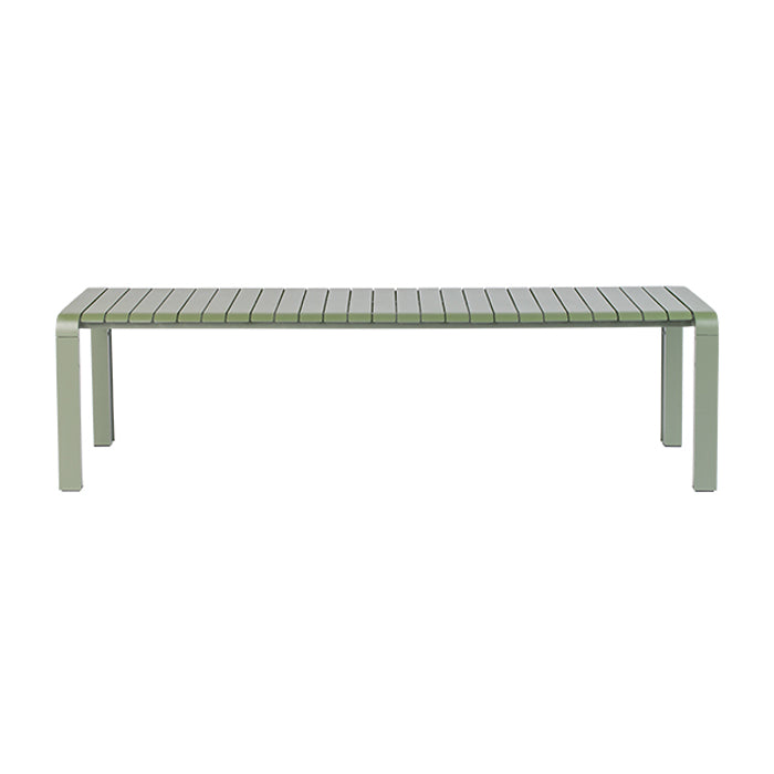 Product photograph of Zuiver Vondel Garden Bench Green - Small Green Small from Olivia's