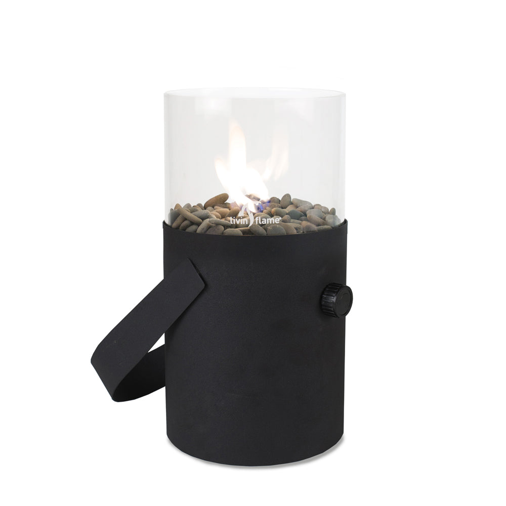 Product photograph of Cosiscoop Fire Lantern In Black from Olivia's