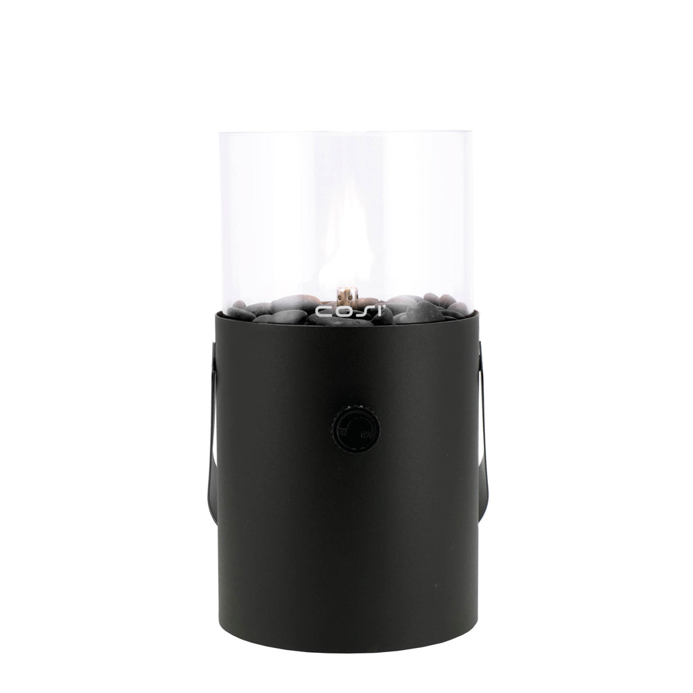 Product photograph of Cosiscoop Fire Lantern In Black from Olivia's.