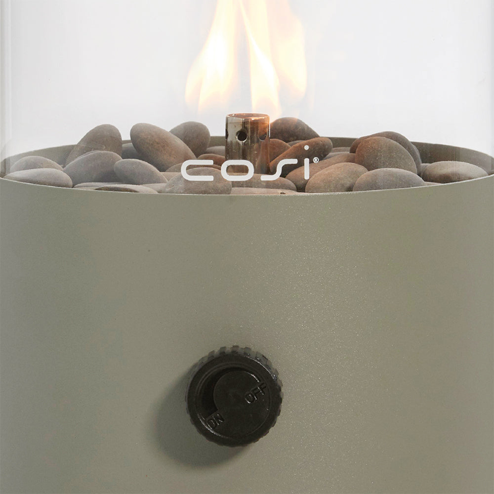 Product photograph of Cosiscoop Fire Lantern In Green from Olivia's.