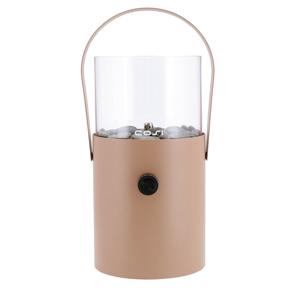 Product photograph of Cosiscoop Fire Lantern In Terracota from Olivia's