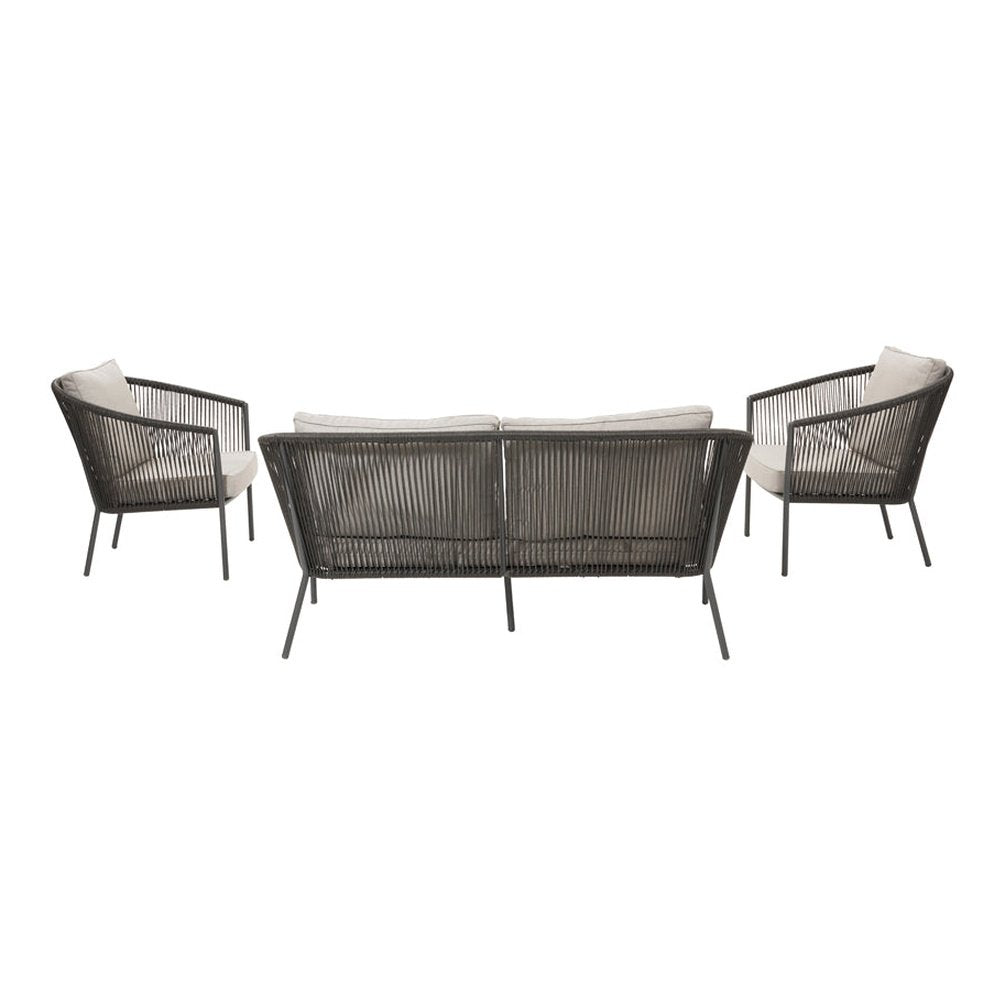 Product photograph of Olivia S Remi Lounge Set In Grey from Olivia's.