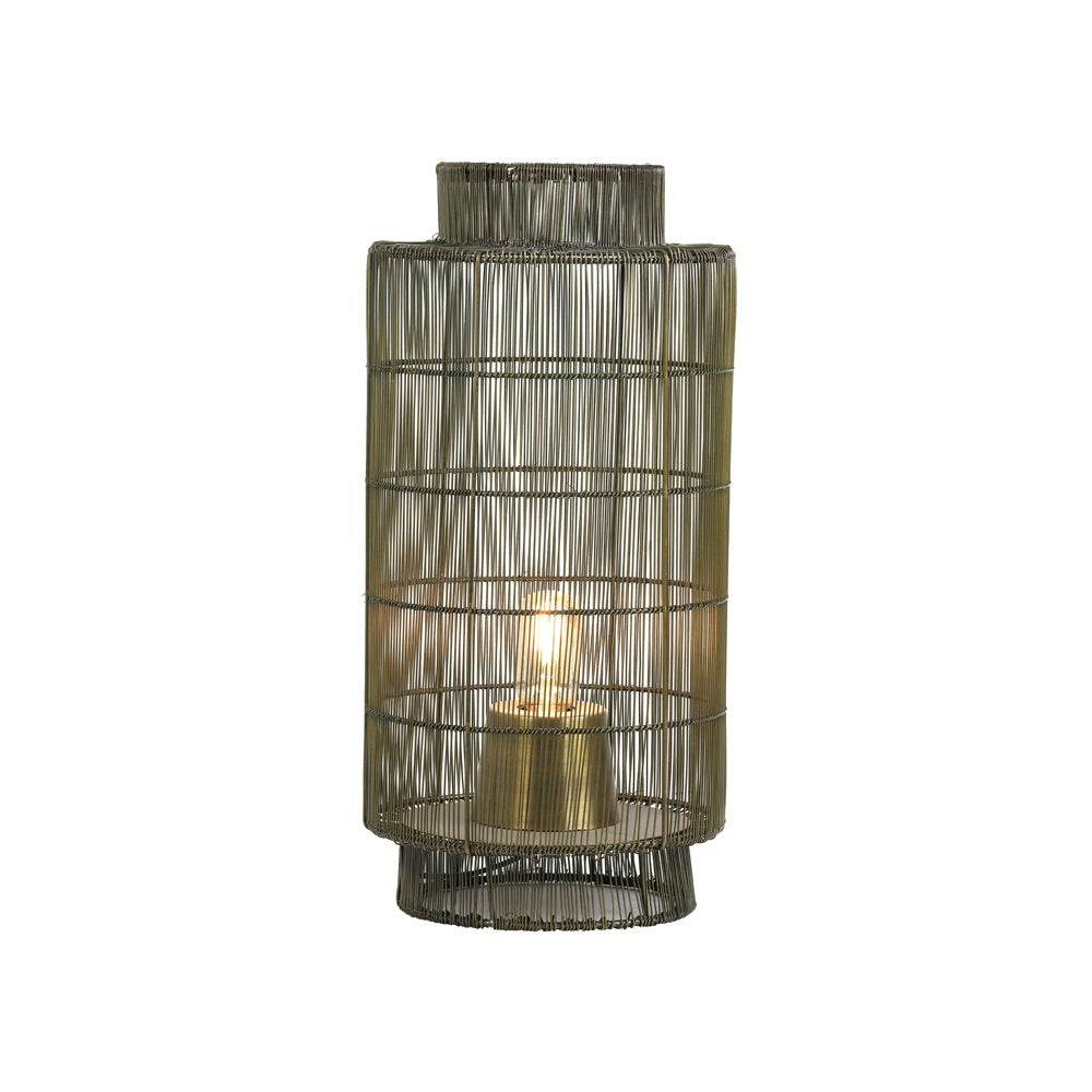 Product photograph of Light Living Gruaro Table Lamp Antique Bronze from Olivia's.