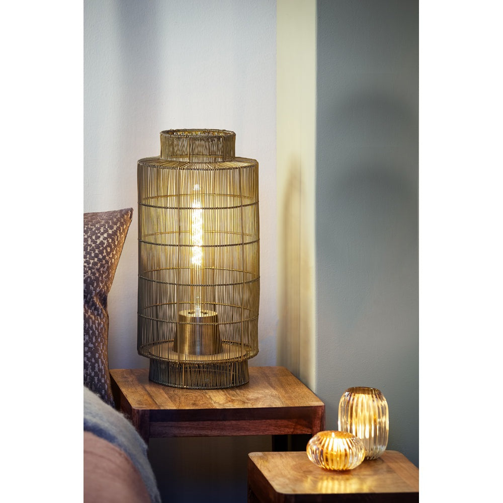Product photograph of Light Living Gruaro Table Lamp Antique Bronze from Olivia's.