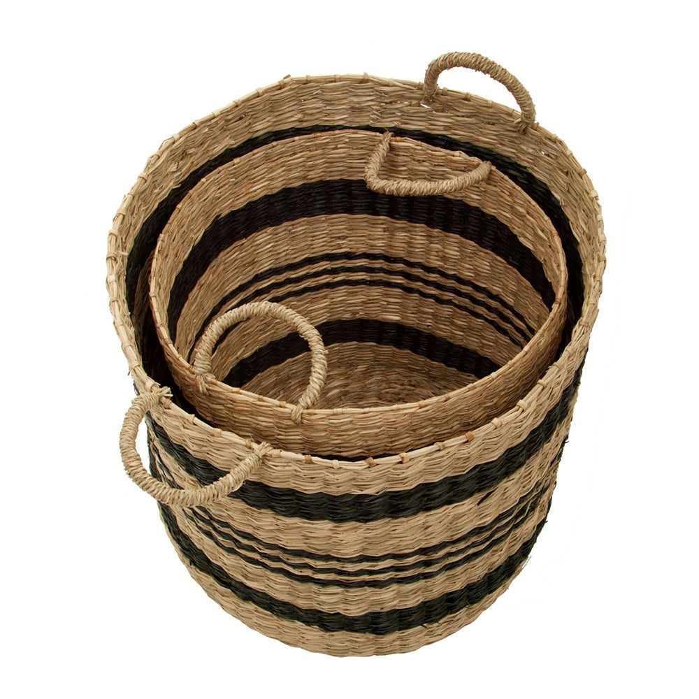 Product photograph of Olivia S Arles Baskets Set Of 2 Neutral from Olivia's.