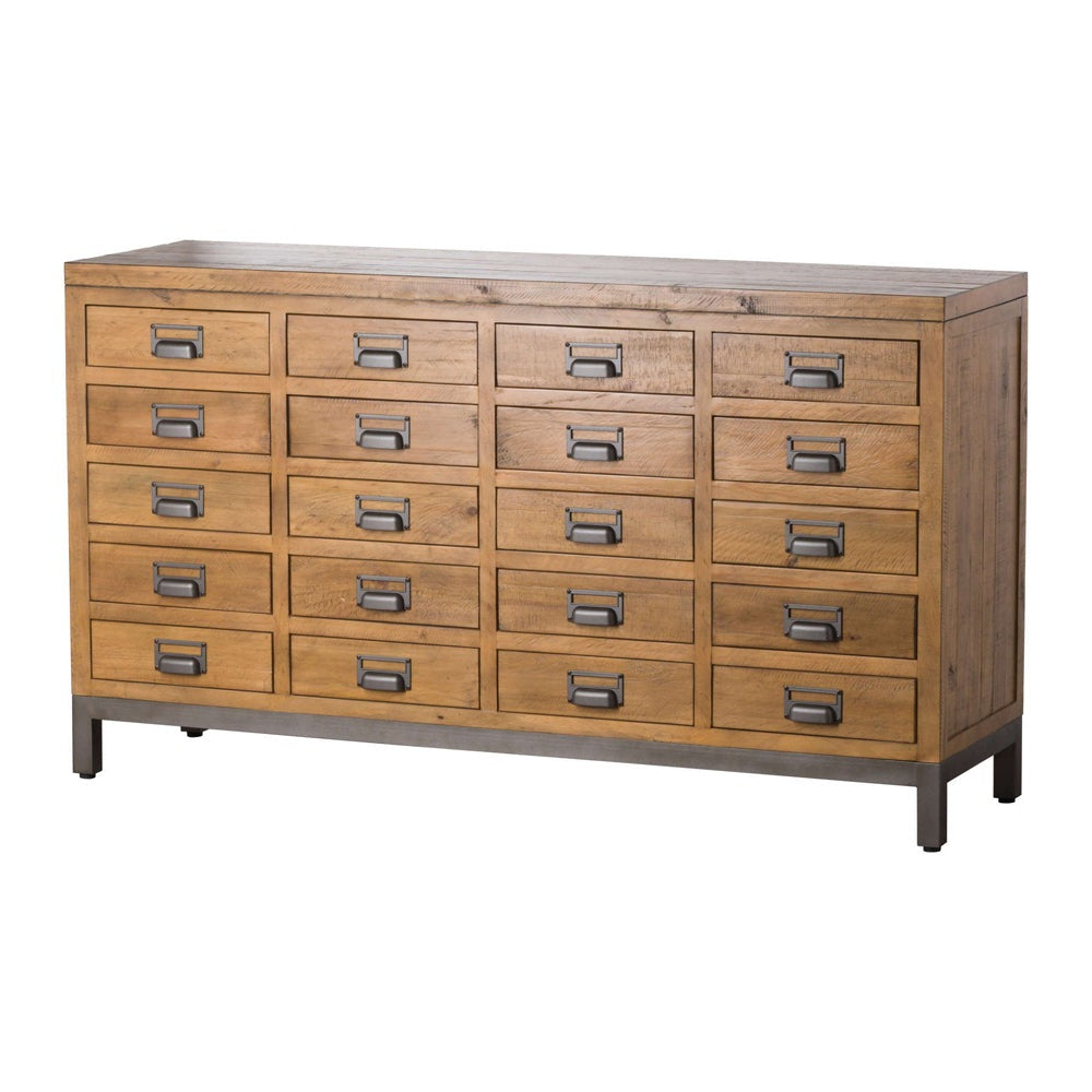 Product photograph of Hill Interiors The Draftsman Collection 20 Drawer Merchant Chest from Olivia's