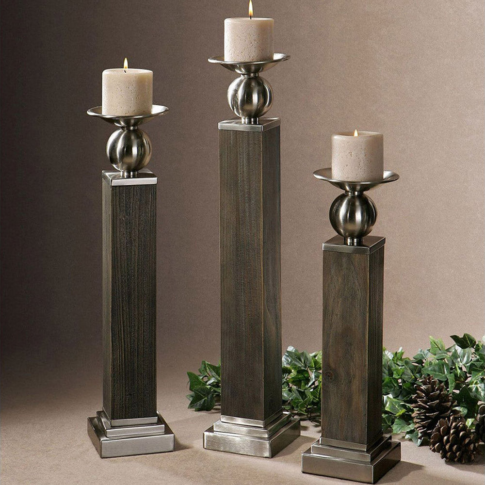 Product photograph of Mindy Brownes Set Of 3 Hestia Candle Holders from Olivia's.