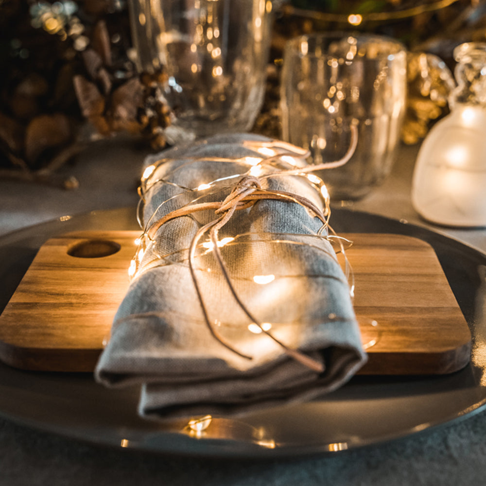 Product photograph of Knirke Fairy Light Warm White - Silver from Olivia's