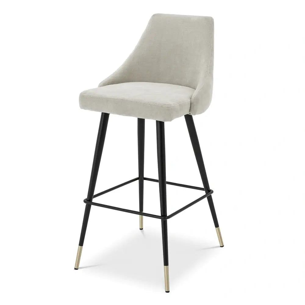 Product photograph of Eichholtz Cedro Bar Stool In Clarck Sand from Olivia's