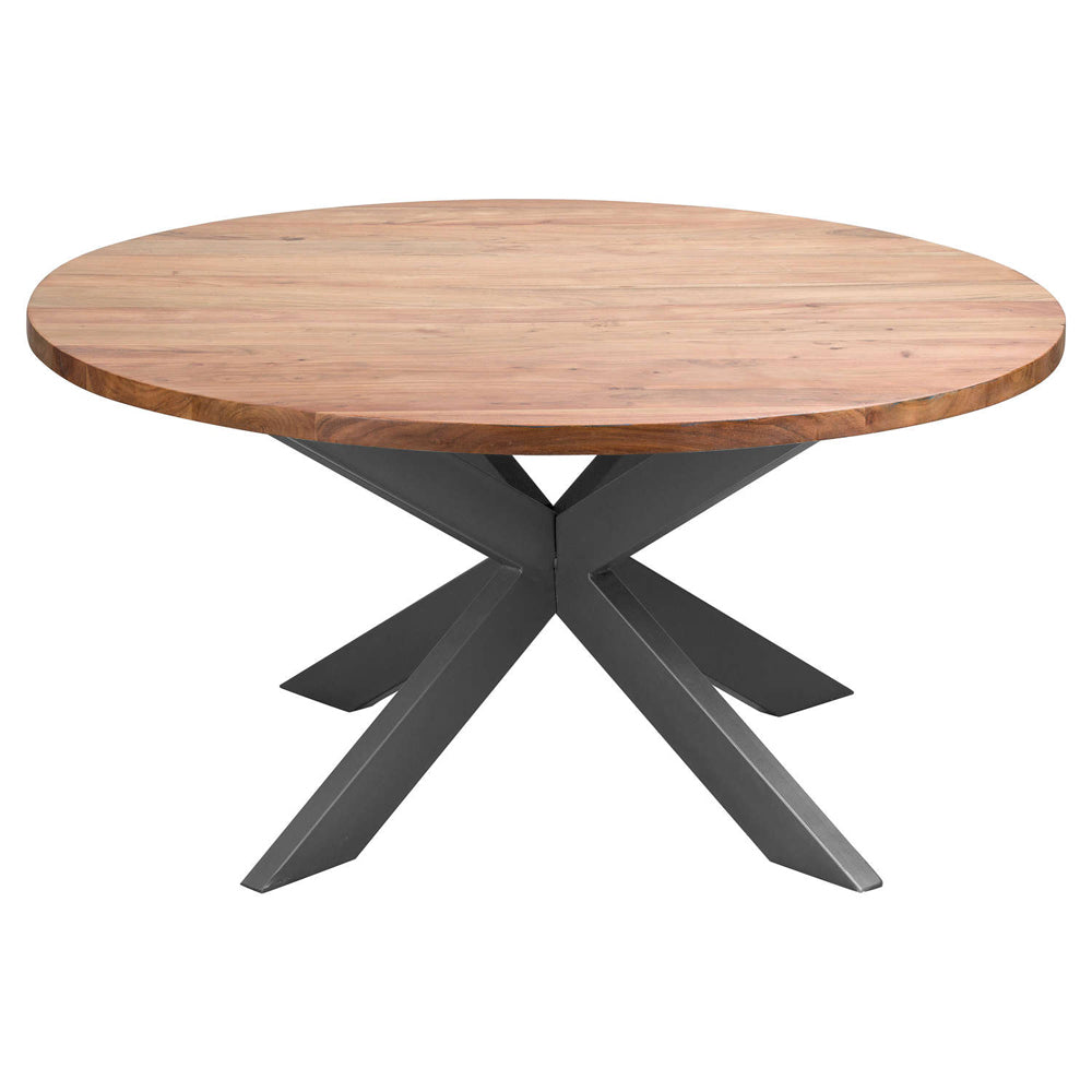 Product photograph of Hill Interiors Live Edge Collection Large Round Dining Table from Olivia's