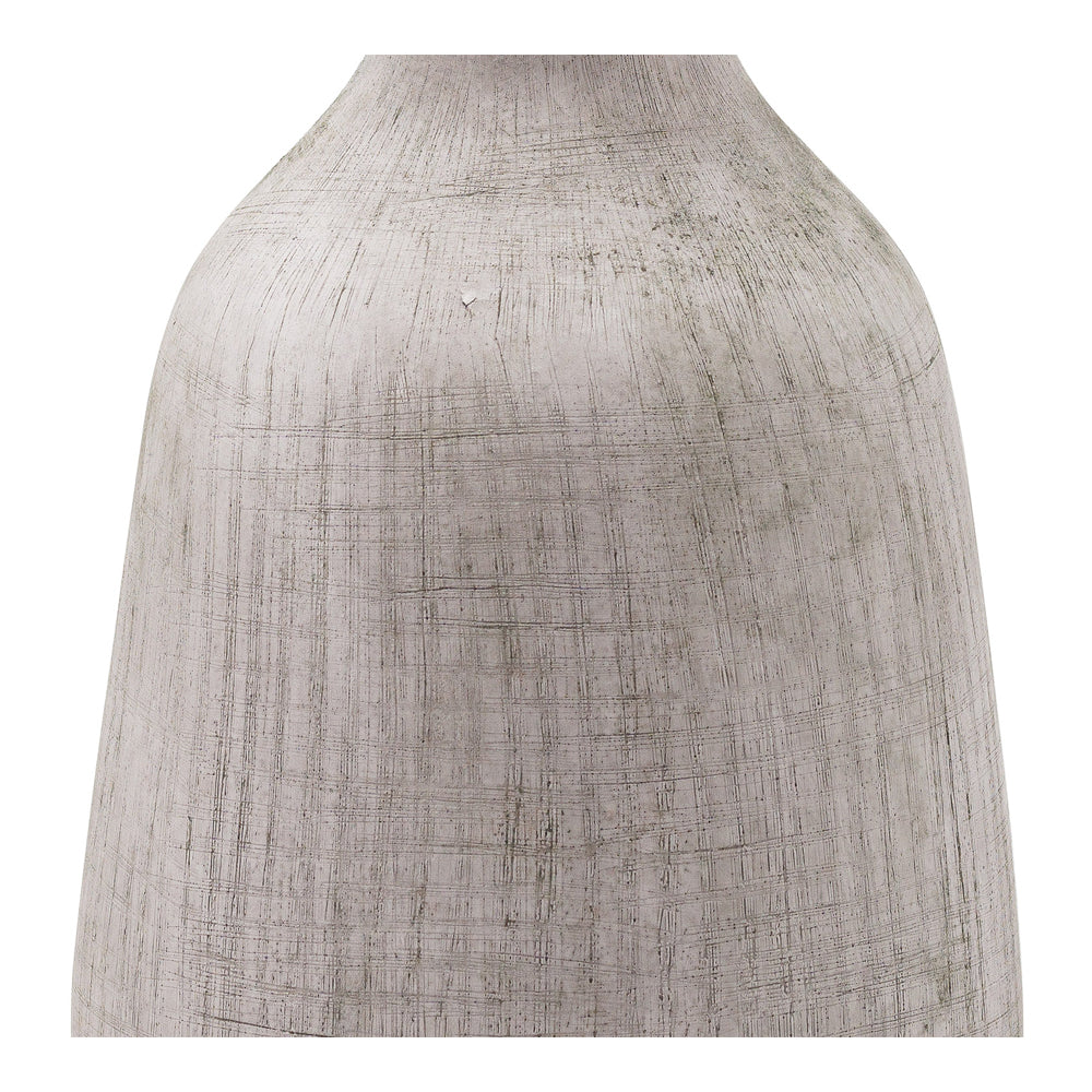 Product photograph of Hill Interiors Bloomville Ople Vase In Stone from Olivia's.