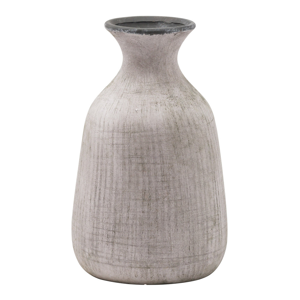 Product photograph of Hill Interiors Bloomville Ople Vase In Stone from Olivia's