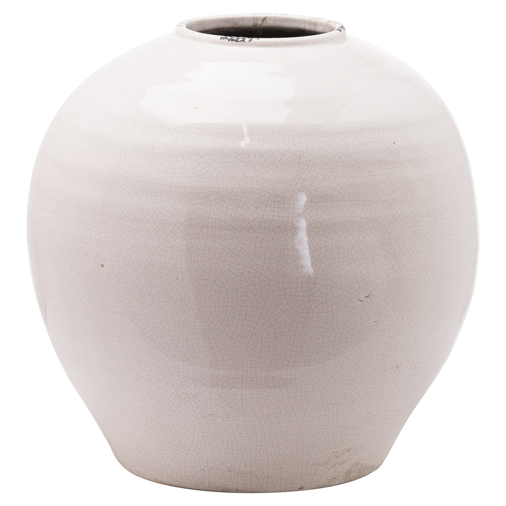 Product photograph of Hill Interiors Garda Glazed Large Regola Vase from Olivia's