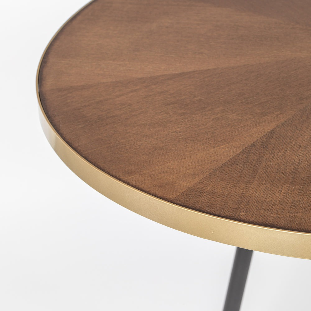 Product photograph of Olivia S Nordic Living Collection - Daven Oval Dining Table In Brown from Olivia's.