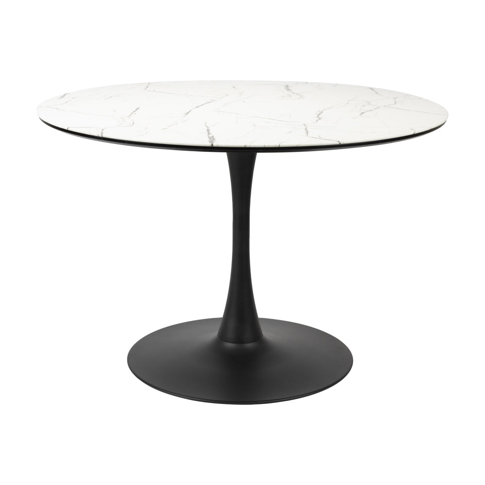 Olivias Nordic Living Collection Mary Dining Table In White