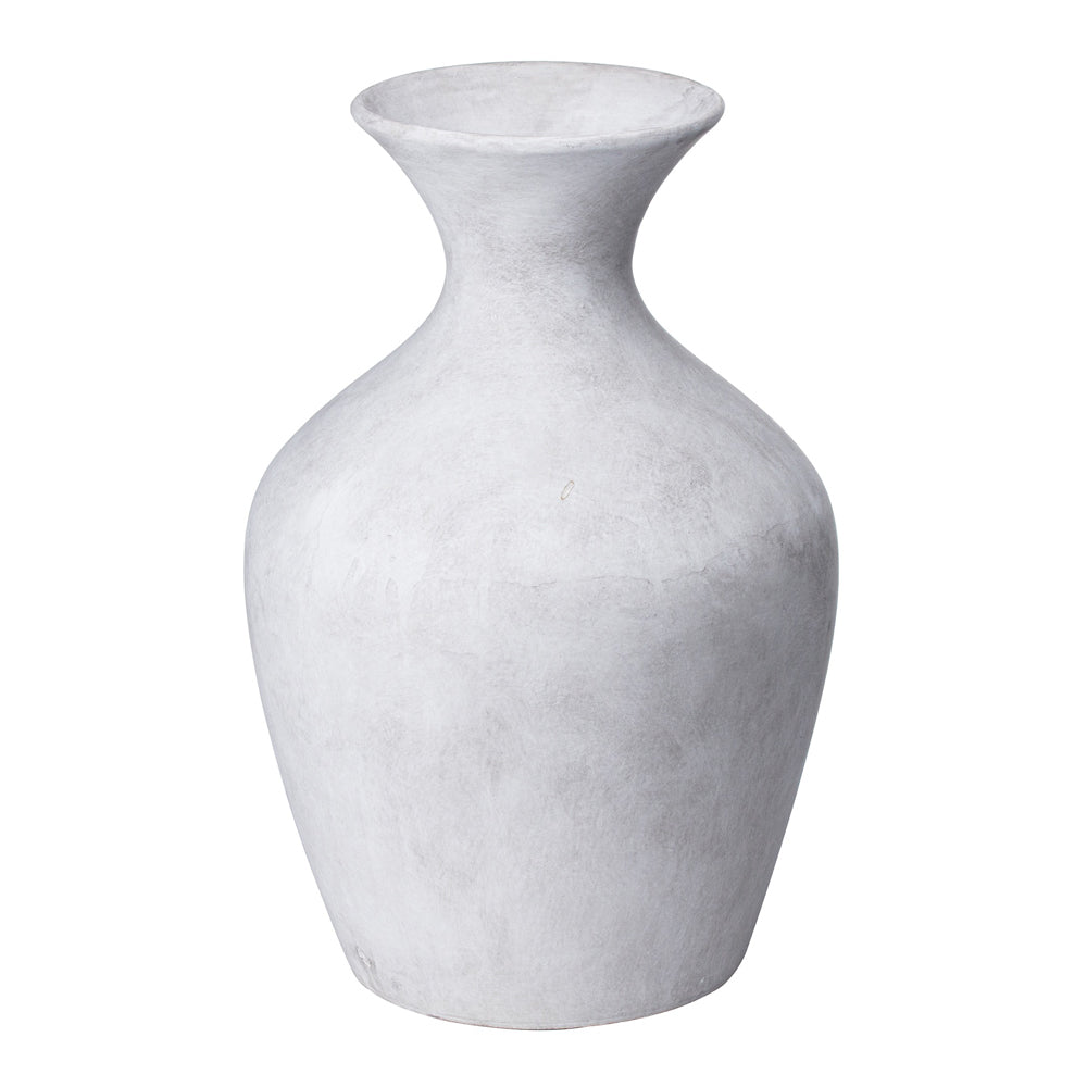 Product photograph of Hill Darcy Ellipse Vase In Stone from Olivia's