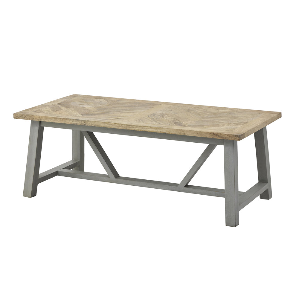 Product photograph of Hill Interiors Nordic Collection Coffee Table In Grey from Olivia's