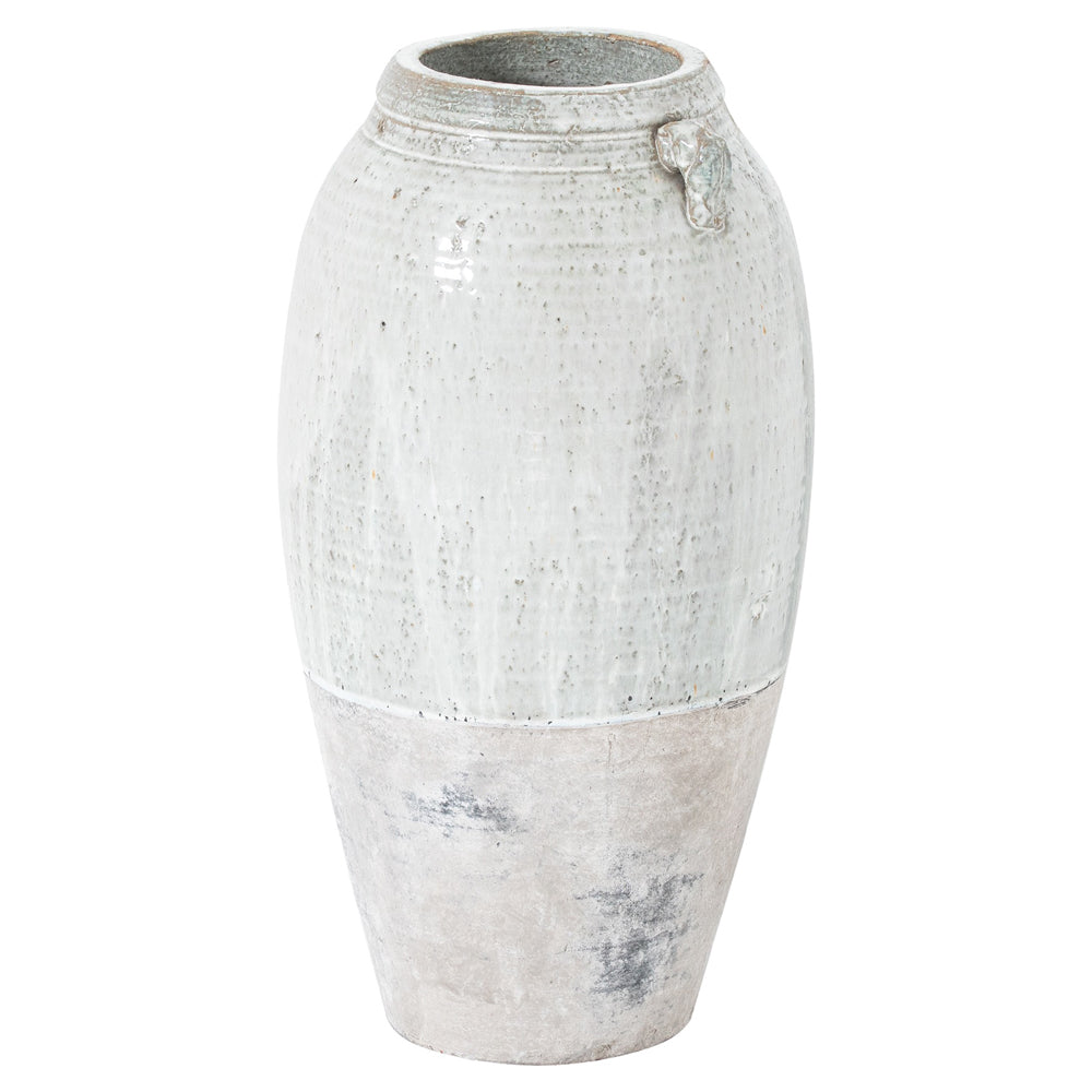 Product photograph of Hill Interiors Ceramic Dipped Amphora Vase from Olivia's