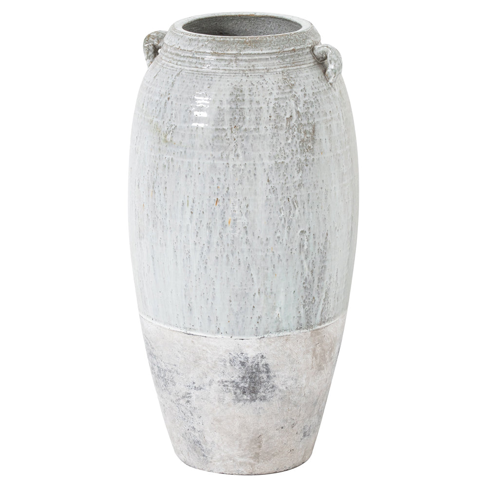 Product photograph of Hill Interiors Large Ceramic Dipped Amphora Vase from Olivia's