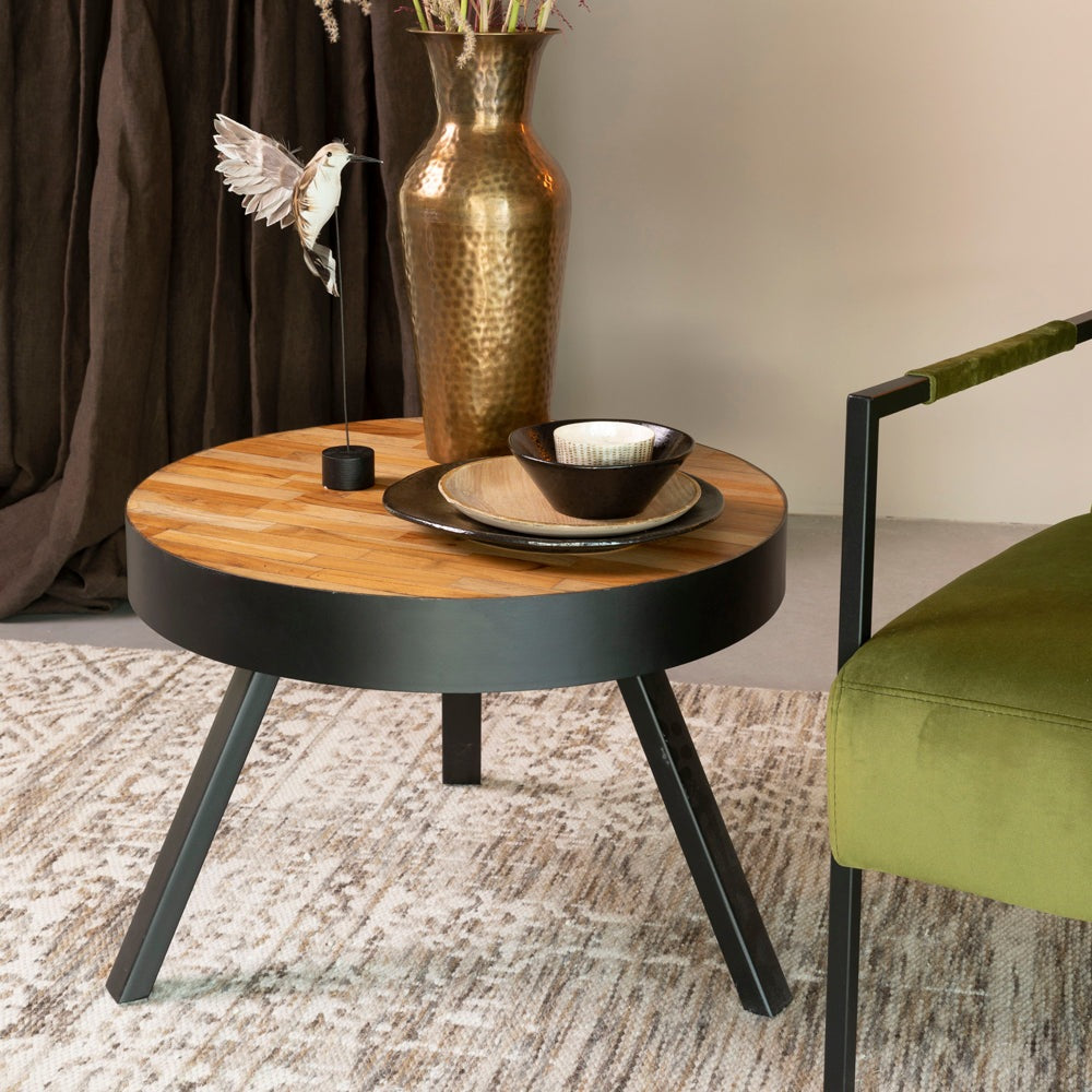 Product photograph of Olivia S Nordic Living Collection - Sverre Coffee Table In Brown Large - 74x32cm from Olivia's.