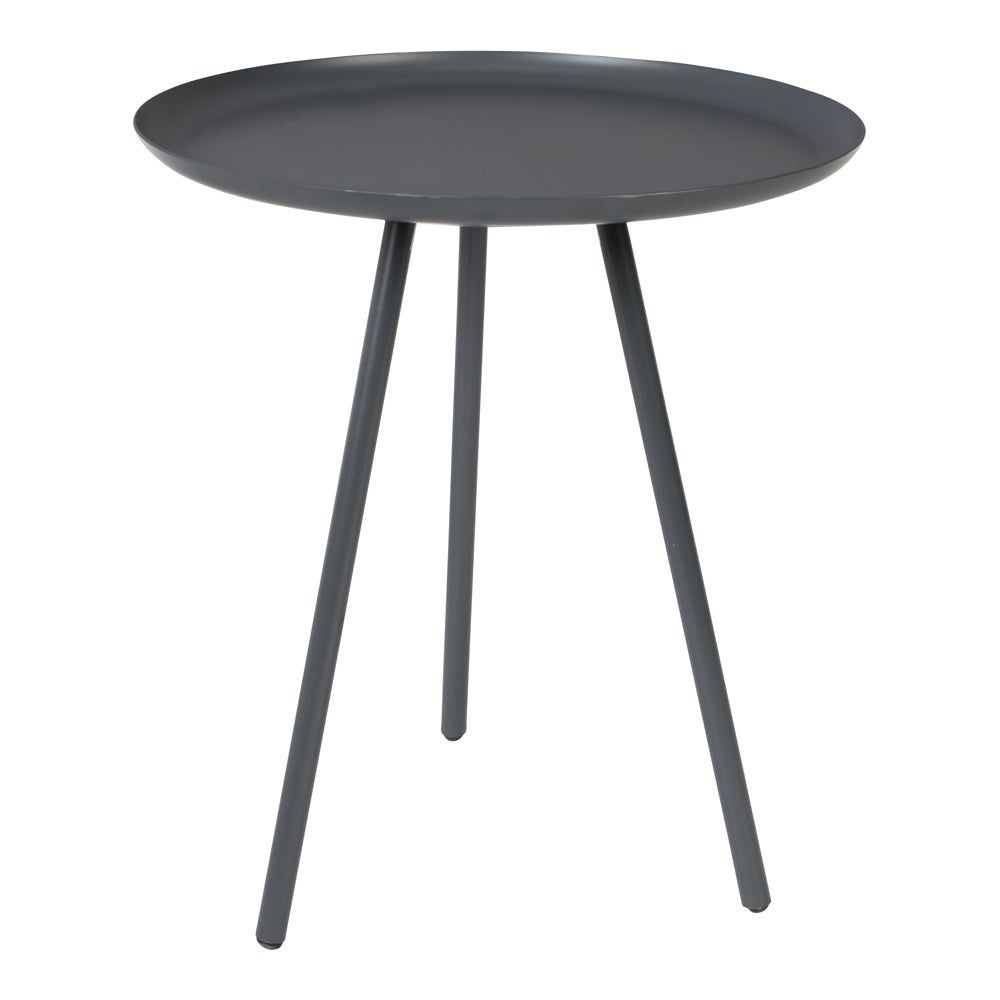 Product photograph of Olivia S Nordic Living Collection - Frann Side Table In Grey from Olivia's