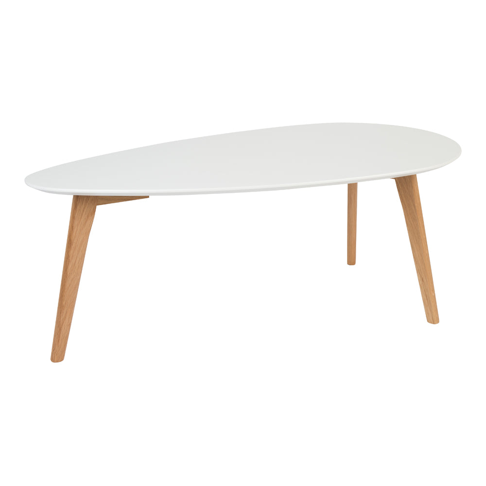 Product photograph of Olivia S Nordic Living Collection - Daeg Set Of 2 Coffee Tables In White from Olivia's.