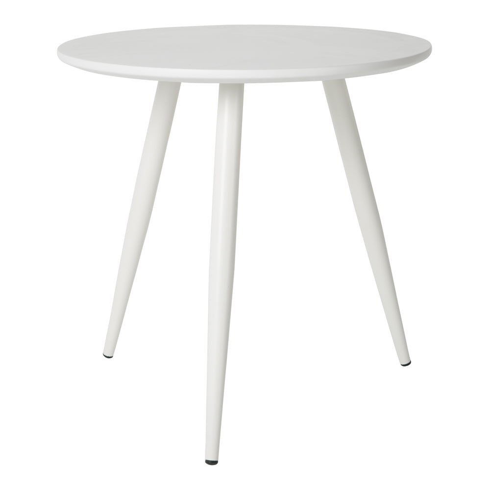 Product photograph of Olivia S Nordic Living Collection - Denby Set Of 2 Side Tables In White from Olivia's.