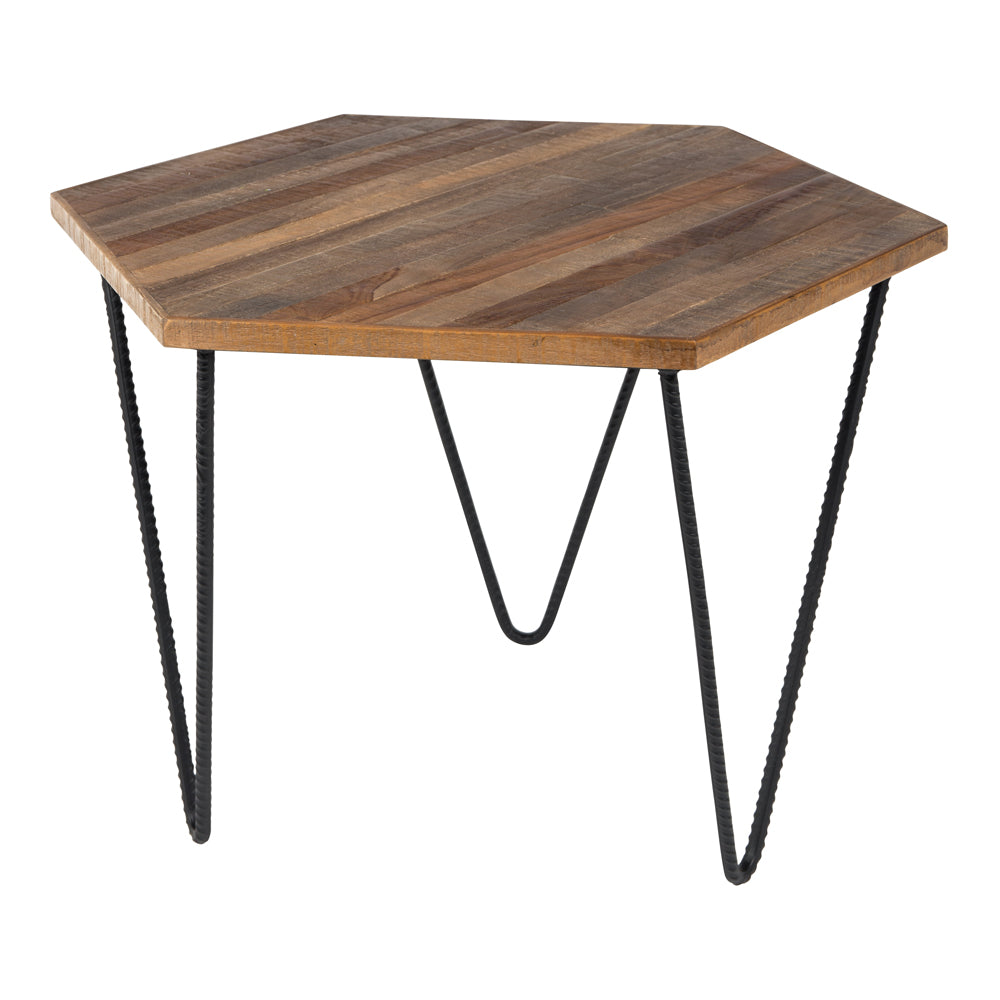 Product photograph of Olivia S Nordic Living Collection - Carrson Side Table In Brown from Olivia's