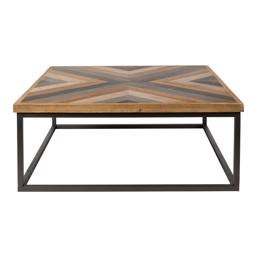 Product photograph of Olivia S Nordic Living Collection - Jace Coffee Table In Brown from Olivia's