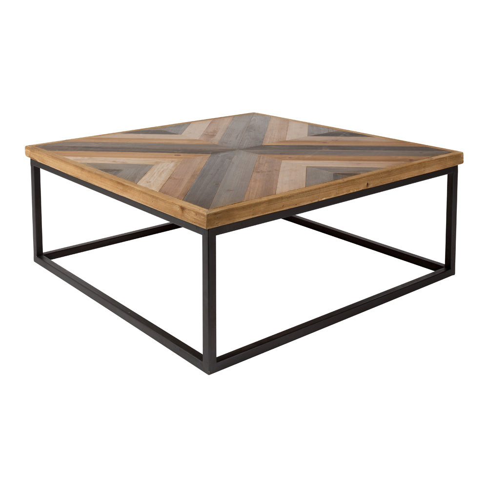 Product photograph of Olivia S Nordic Living Collection - Jace Coffee Table In Brown from Olivia's.