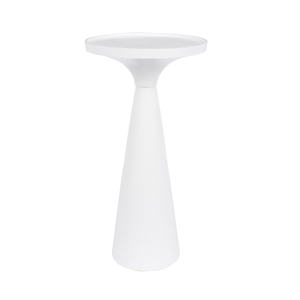 Product photograph of Zuiver Floss Side Table In White from Olivia's
