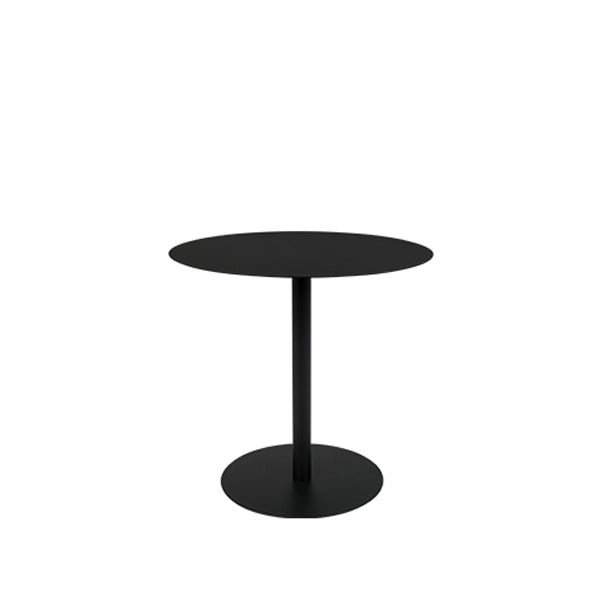 Zuiver Snow Oval Side Table Black Oval Marble