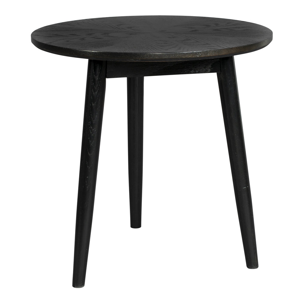 Product photograph of Olivia S Nordic Living Collection - Floris Side Table In Black from Olivia's