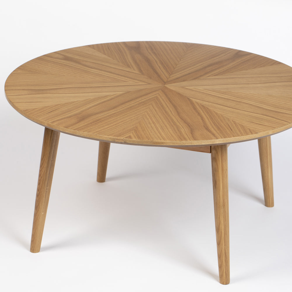 Product photograph of Olivia S Nordic Living Collection - Floris Coffee Table In Natural Outlet from Olivia's