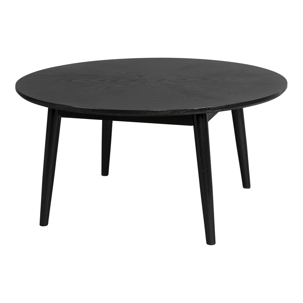 Product photograph of Olivia S Nordic Living Collection - Floris Coffee Table In Black from Olivia's